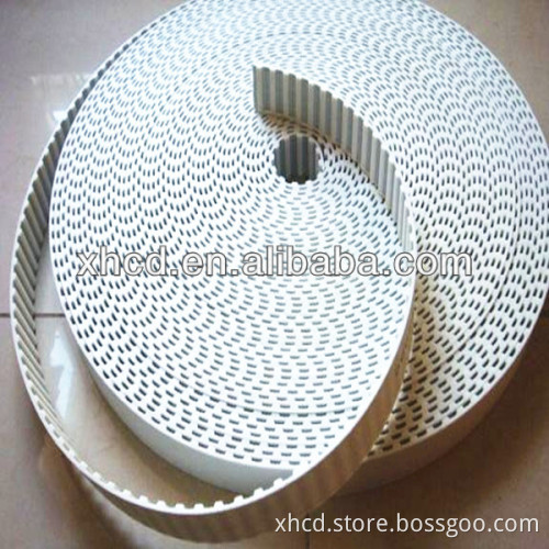 Good sale high quality white color PU timing belt joint price